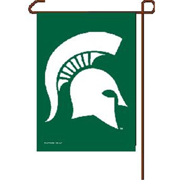 Caseys Michigan State Spartans Flag 12x18 Garden Style 2 Sided 3208516135